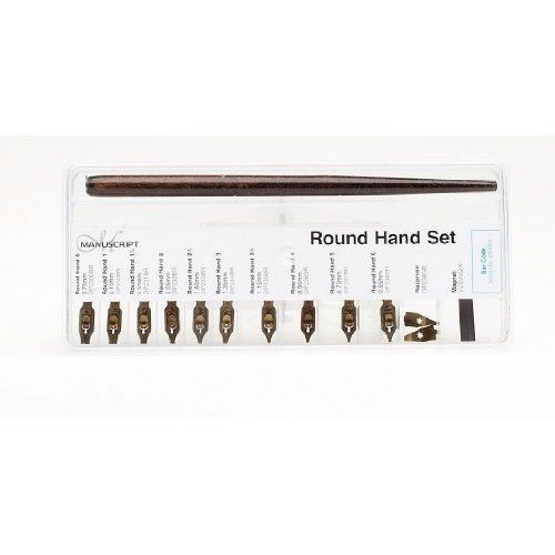 Manuscript Round Hand Pen Set in Selection Box