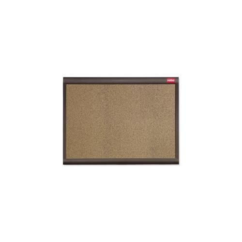 QBDC6045 Nobo Elipse Personal Designer Noticeboard Cork Plastic Frame W60xH45cm