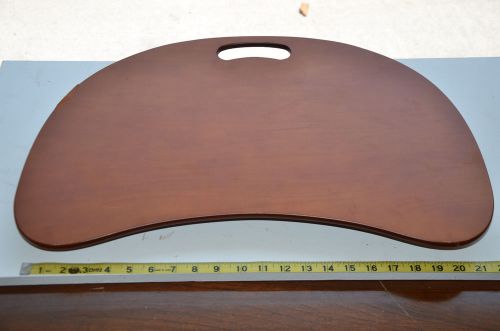 ***Portable laptop desk*** Wood with Tuffeited Velcro Bottom