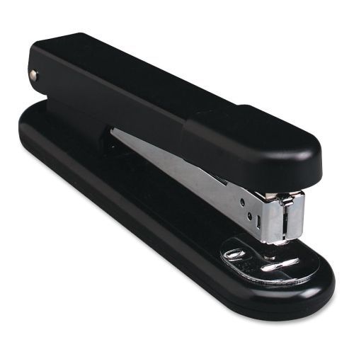 Business Source Desktop Stapler -20 Sheets Cap -1/4&#034; Size -Blk - BSN62836