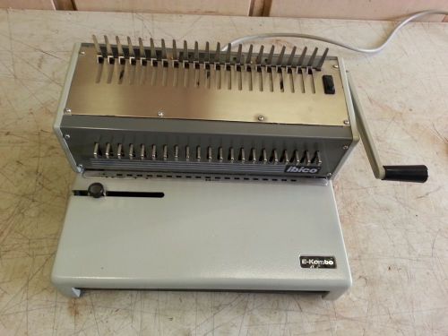 Ibico E Kombo Manual Comb Binding 21 Punch Dies Binder Machine