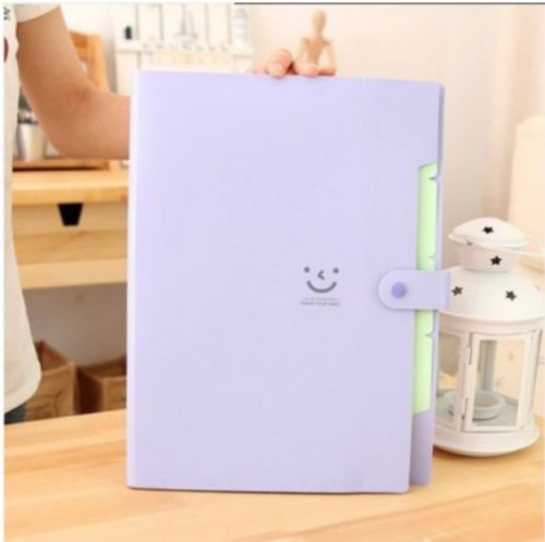 5-Index Expanding Folder - Purple