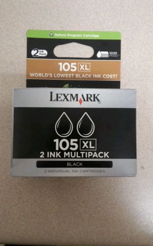 14N1180 (105XL) High-Yield Ink, 510 Page Yield, 2/Pk, Black