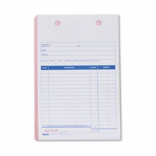 Rediform Sales Form for Registers, Blue Print 3-Part, 500 Forms (RED5558BT)