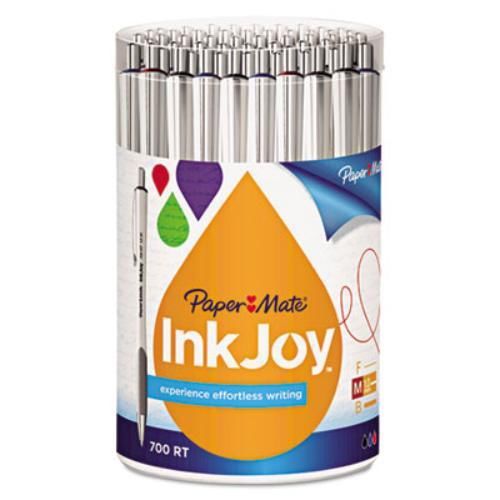 Sanford 1792817 Inkjoy 700 Rt Ballpoint Pen, 1.0 Mm Medium Point, 18 Black/12