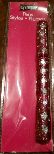 Studio 18 red bling  pen great stocking stuffer