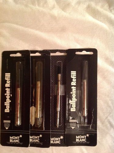 10 Original Mont Blanc Ballpoint Refills