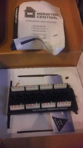 Monster telecom / data termination module cn-tdtm-8 for sale