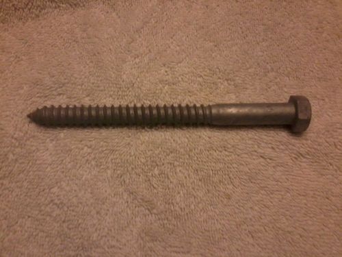 1/2x6 galvanized lag bolts 25 per box