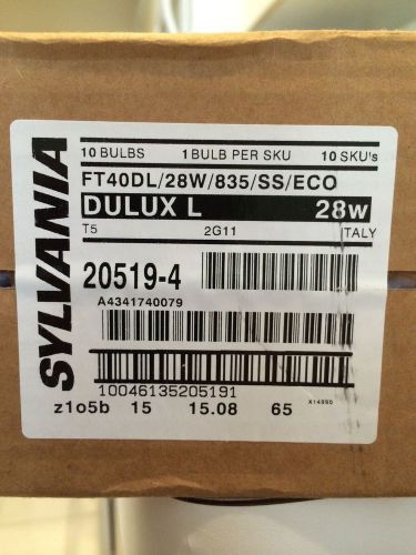 Sylvania  FT40DL/28W/835/SS/ECO Sylvannia Lamps (10)