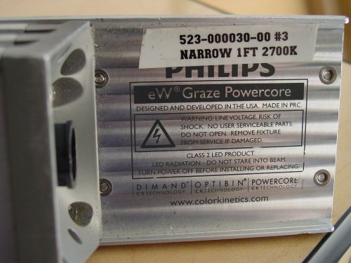 Color Kinetics eW Graze Powercore 2700k 10x60 1ft 523-30-00