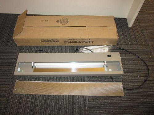 Genuine haworth t8 2 foot fluorescent task luminaire - nice!! for sale