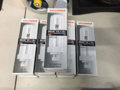 LOT of 9 SYLVANIA 20885 NEW 32 WATT AMALGAM COMPACT FLUORESCENT BULB 20885