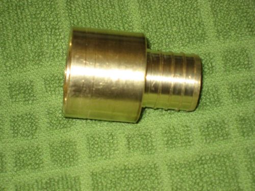 NIB LOT OF 10 - 1 INCH PEX X 1 INCH COPPER ADAPTER LEADED