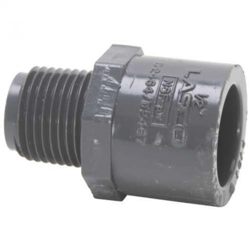 Pvc sch 80 male adapter 1/2&#034; 836005 lasco fittings steel pipe 836005 for sale