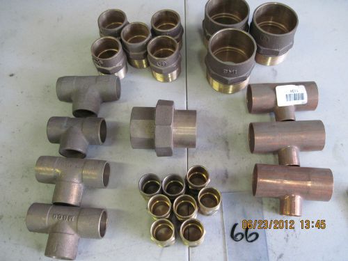 24) NEW! MISC BRONZE ADAPTERS