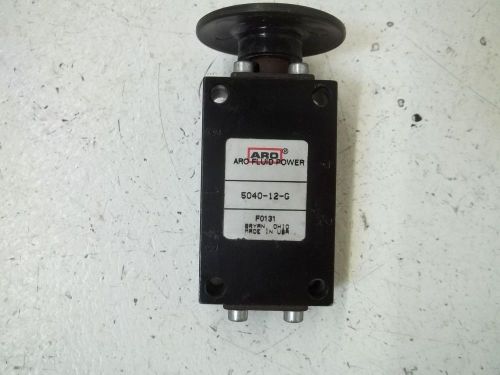 ARO 5040-12-G MANUAL AIR CONTROL VALVE *USED*