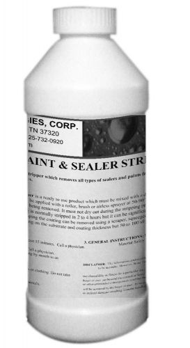 1 Quart of Eco Paint &amp; Sealer Stripper. Environmentally Friendly.