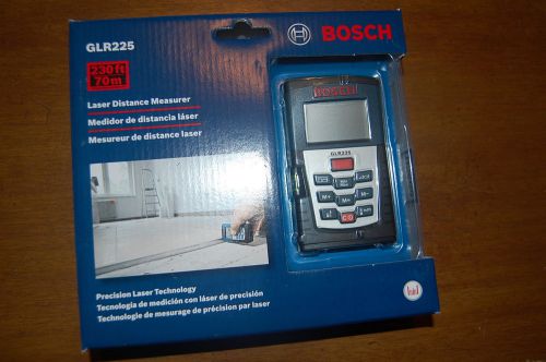 BOSCH LASER DISTANCE MEASURER GLR225