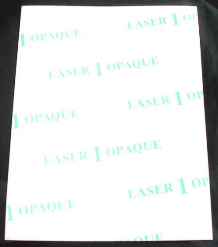 100p 8.5x11&#034; laser 1 opaque transfer paper for dark color fabrics,heat press,one for sale