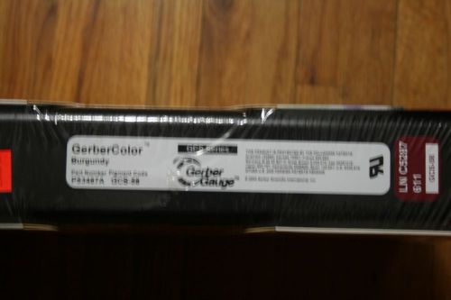 Gerber Thermal Transfer Foil Transparent Burgundy 50 Yard New Package