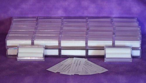 TUFTED RECTANGLE GEM BOXES WITH TAGS 100 QTY