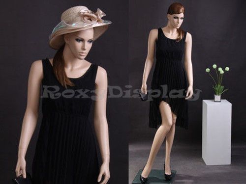 Female Fiberglass Mannequin With Pretty Face Elegant Pose #MZ-ZARA2