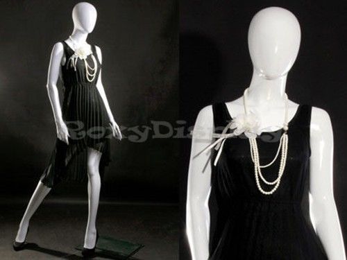 Fiberglass Manequin Manikin Mannequin Display Dress Form Abstract  MZ-LISA12EG