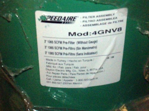 NIB Speedaire 4GNV8 Compressed Air Filter