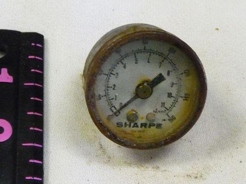 Sharpe Pressure Gauge 0-160