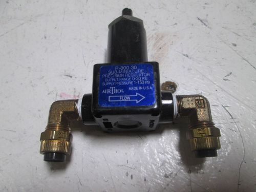 AIRTROL R-800-30 PRESSURE REGULATOR (AS IS) *USED*