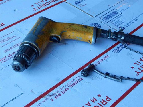 #183  pneumatic drill driver  3/8&#034;  w/ chuck for sale