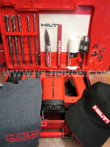 HILTI HAMMER DRILL, L@@K NICE,T-SHIRT,HAT,KNIFE,PENCIL,BITS,FAST SHIP,BRAND NEW