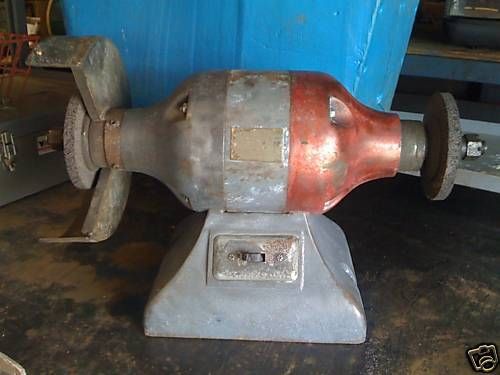 Van Dorn 10&#034; wheel Pedestal Grinder Buffer Polisher