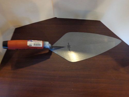 Marshalltown concrete tools - 12 x 5-1/8&#034; brick trowel for sale