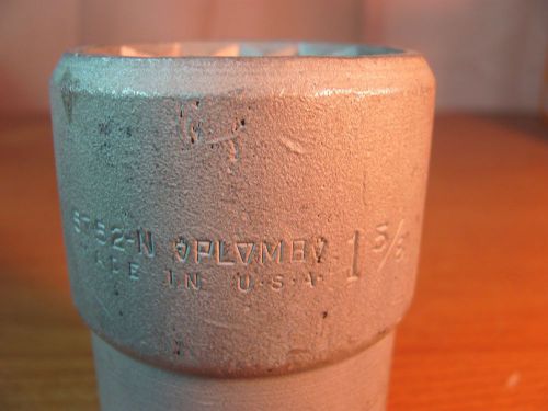 Plumb 1 5/8 impact socket 1 inch drive 5752-N  New