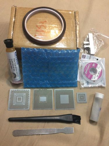 Ps3 bga reball station + 4 piece ps3 stencils kits + solder balls + more! - new* for sale