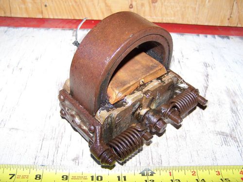 Old brass webster k magneto hit miss gas engine motor steam tractor hot!! for sale