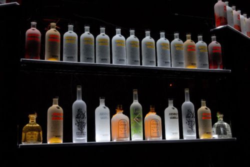 4&#039; led lighted liquor shelves , liquor bottle shelf , liquor shelf , bar shelf for sale