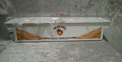 Chilled condiment server / caddy / holder/ dispenser, cooler bar, 6 trays malibu for sale