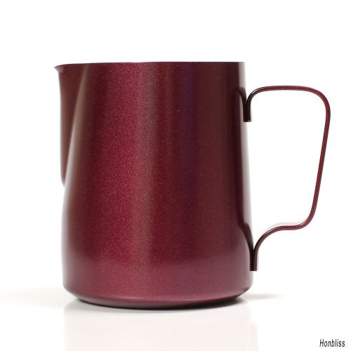 350ml Red Wine Teflon Milk Frothing Pitcher 12oz Milk Frothing Pitcher  LatteArt