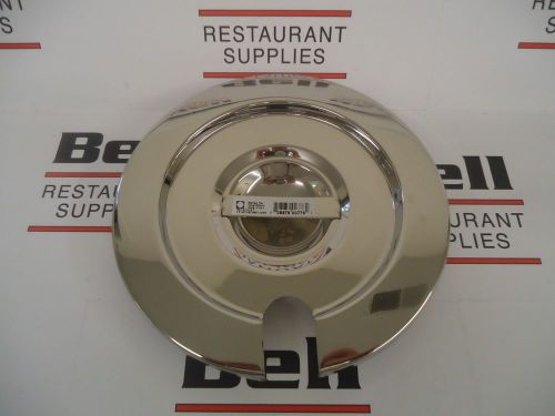 *new* stainless steel 6.5&#034; notched round 4.125 qt. inset cover - free shipping for sale