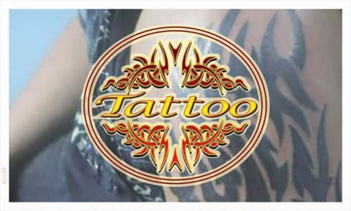 Bb109 tattoo shop banner shop sign for sale