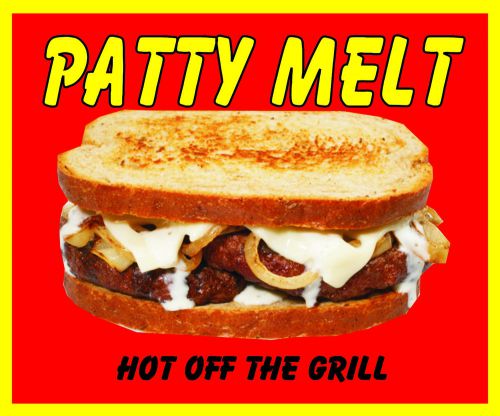 PATTY MELT DECAL