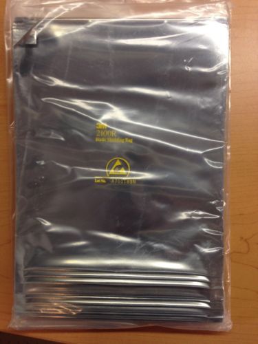 3M, 2100R, Static Shielding Bag, Open End, 6&#034; x 8&#034;, Qty. 100 Bgs