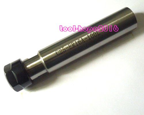 Straight shank collet chuck c25 er16a 100l toolholder cnc milling extension rod for sale