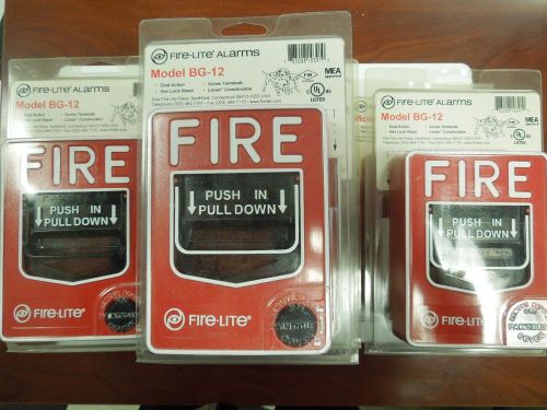 Fire lite alarm honeywell bg-12 for sale