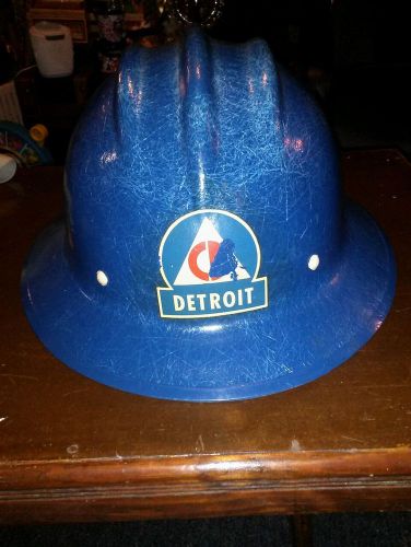 Vintage e.d.bullard co. hard boiled safty hat detroit mi. cd with liner (ab) for sale