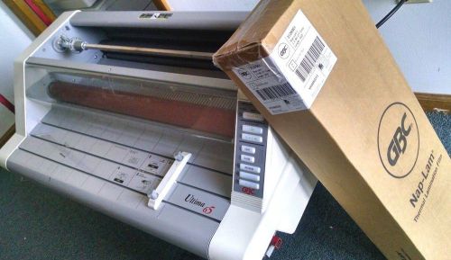 GBC Ultima 65 27&#034; Roll Laminating Machine w/ 2 Brand New Rolls