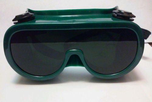 New dark tinted gas welding  cutting  plasma brazing goggles glasses for sale